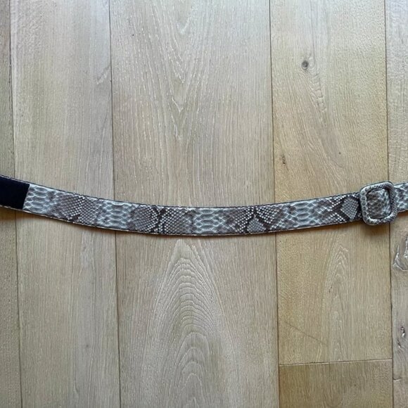 Gorgeous genuine python belt by Italian leathermaster de Nicola, NWOT, 85cm main image 4
